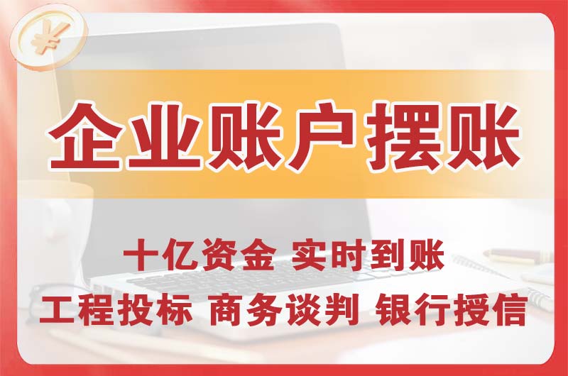 湖州企业账户摆账